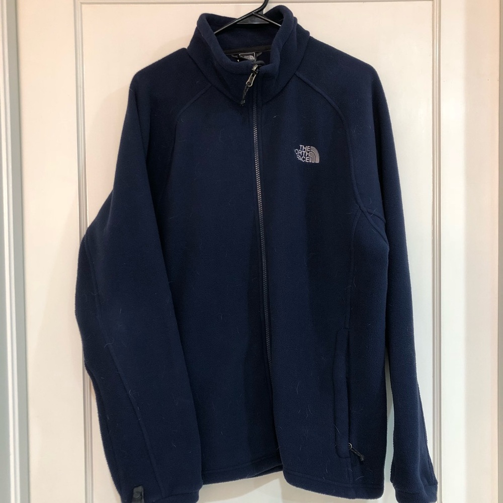 Men’s The North Face Zip-Up Fleece - Navy